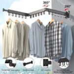 علاقة تخزين حائطية قابلة للسحب – منشفة قابلة للطي للاستخدام الداخلي والخارجي - Image 3