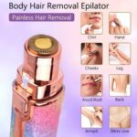 آلة إزالة شعر الحواجب الكهربائية 2 في 1 ، الوجه والجسم - Image 2